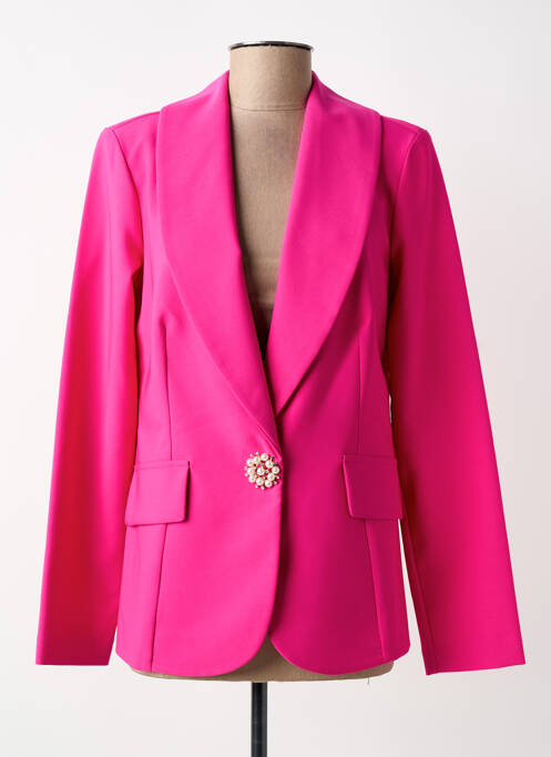 Blazer coupe cintrée rose JOSEPH RIBKOFF femme
