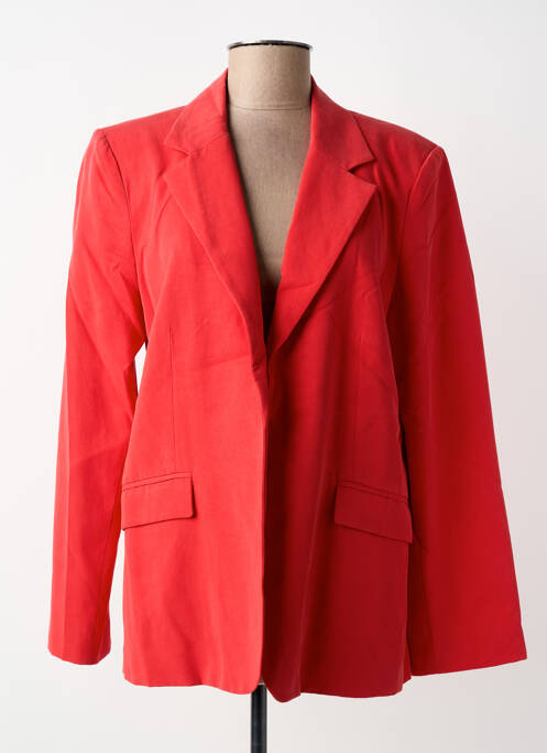 Blazer coupe cintrée rouge LOLA CASADEMUNT femme