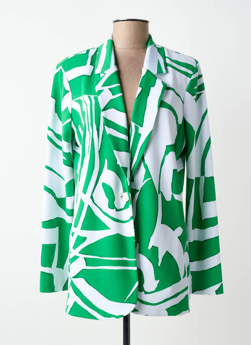 Blazer finition intérieure doublée vert JOSEPH RIBKOFF femme