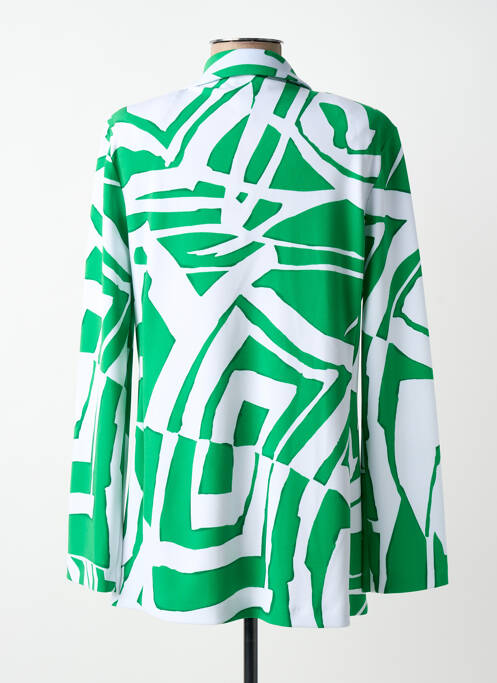 Blazer finition intérieure doublée vert JOSEPH RIBKOFF femme