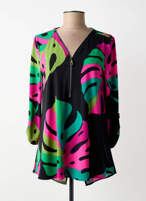 Top stretch manches longues noir JOSEPH RIBKOFF femme