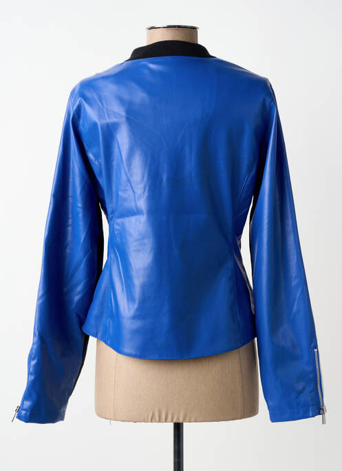 Veste casual col rond bleu LOLA CASADEMUNT femme