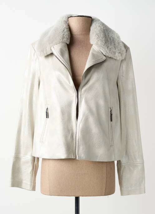 Veste casual coupe droite gris JOSEPH RIBKOFF femme