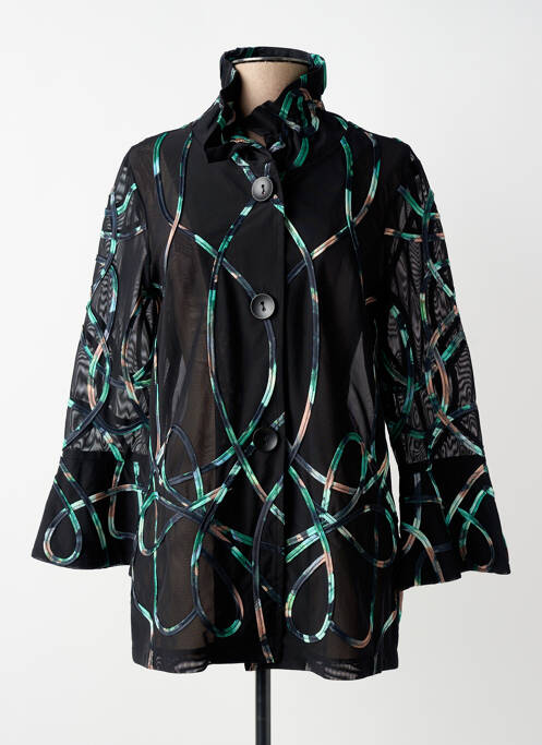 Veste casual coupe cintrée noir JOSEPH RIBKOFF femme