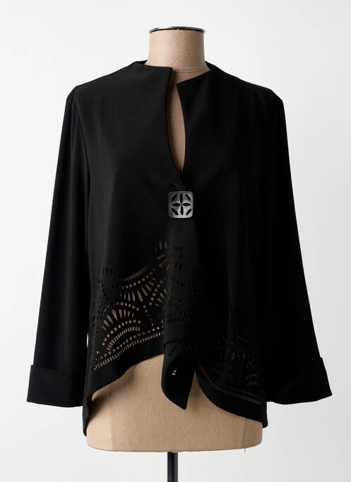 Veste casual coupe droite noir JOSEPH RIBKOFF femme