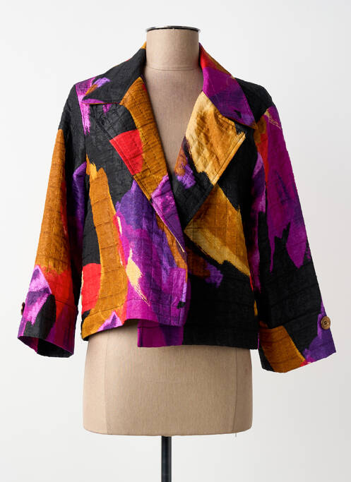 Veste casual coupe droite noir JOSEPH RIBKOFF femme