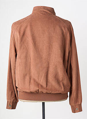 Blouson poches marron TERRITOIRE D'HOMME homme