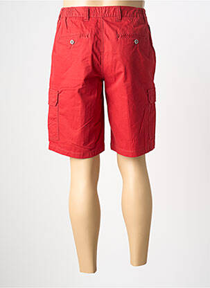 Bermuda stretch taille normale rouge TERRITOIRE D'HOMME homme