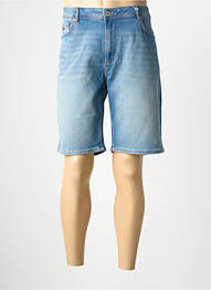 Bermuda stretch taille normale bleu MISE AU GREEN homme