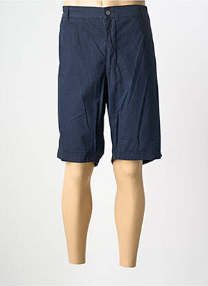 Bermuda stretch taille normale bleu TERRITOIRE D'HOMME homme