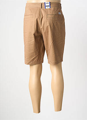 Bermuda stretch taille normale marron J&JOY homme