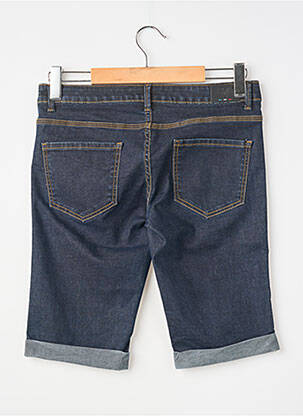 Bermuda tissage denim taille normale bleu VIRTUE homme