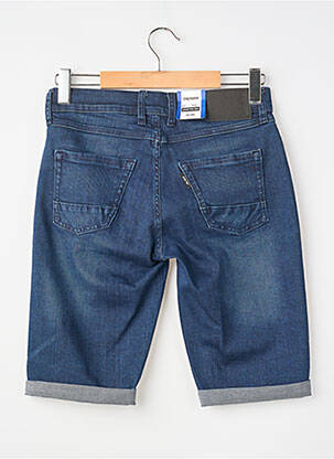 Bermuda tissage denim taille normale bleu J&JOY homme