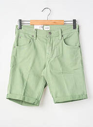 Bermuda stretch taille normale vert MUSTANG homme