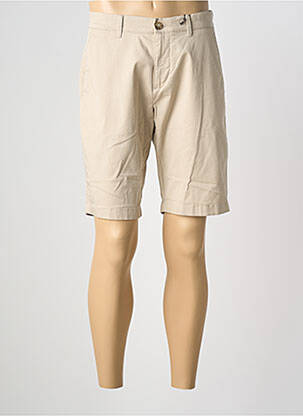Bermuda stretch taille normale beige FYNCH-HATTON homme