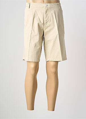 Bermuda stretch taille normale beige MUSTANG homme
