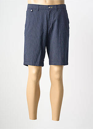 Bermuda stretch taille normale bleu BUGATTI homme