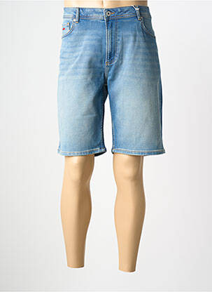 Bermuda stretch taille normale bleu MISE AU GREEN homme