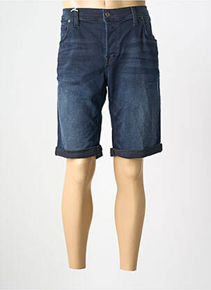 Bermuda stretch taille normale bleu MUSTANG homme