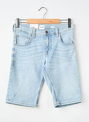 Bermuda stretch taille normale bleu MUSTANG homme