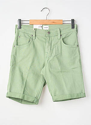 Bermuda stretch taille normale vert MUSTANG homme