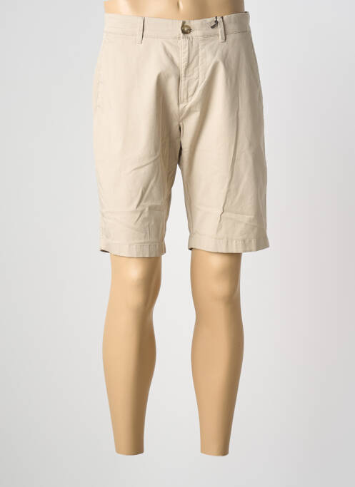 Bermuda stretch taille normale beige FYNCH-HATTON homme