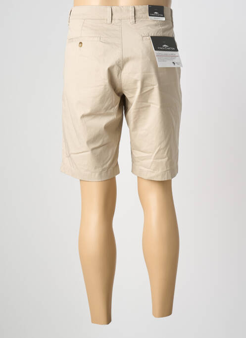 Bermuda stretch taille normale beige FYNCH-HATTON homme
