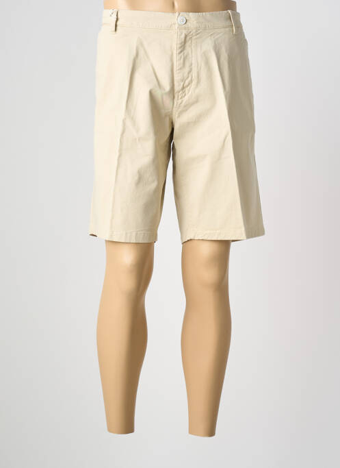 Bermuda stretch taille normale beige MUSTANG homme