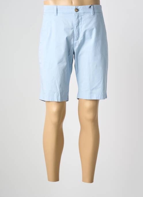 Bermuda stretch taille normale bleu FYNCH-HATTON homme