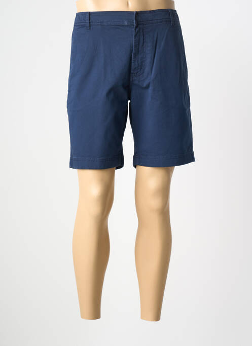 Bermuda taille élastique taille normale bleu MISE AU GREEN homme