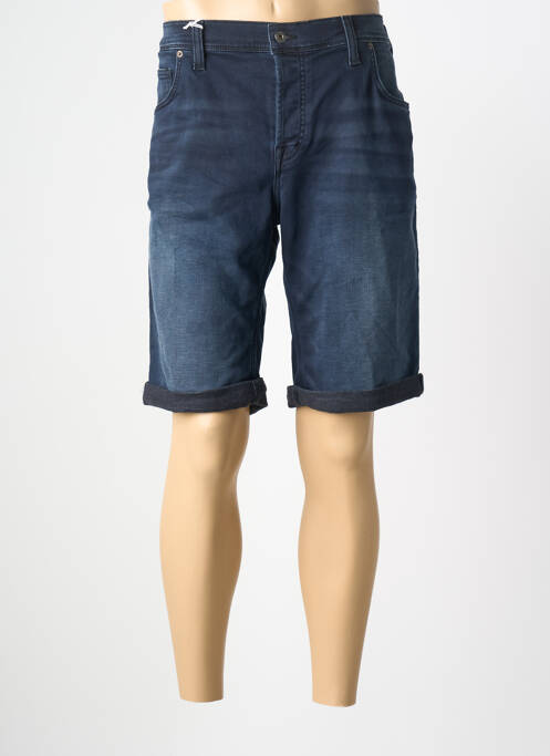 Bermuda stretch taille normale bleu MUSTANG homme