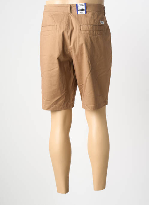 Bermuda stretch taille normale marron J&JOY homme