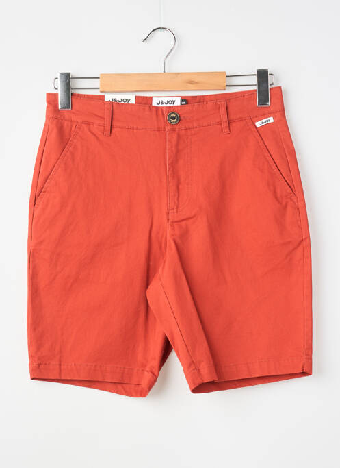 Bermuda stretch taille normale orange J&JOY homme