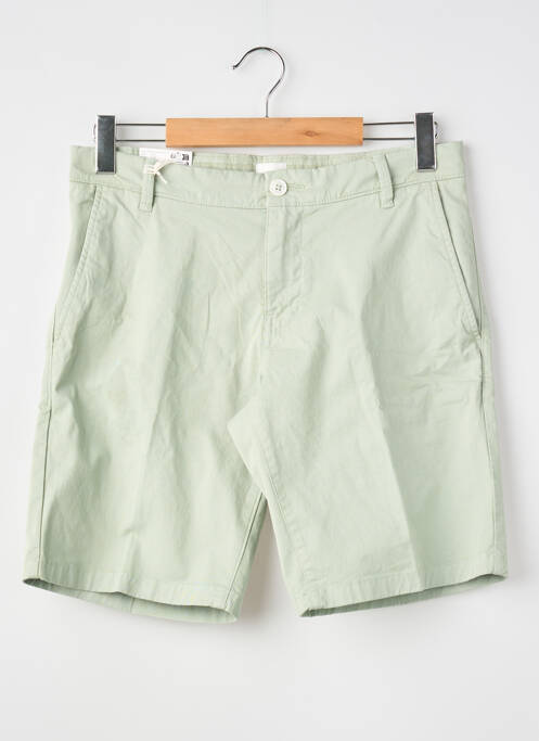 Bermuda stretch taille normale vert MUSTANG homme