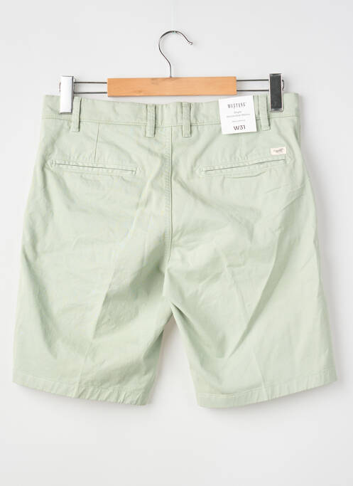 Bermuda stretch taille normale vert MUSTANG homme