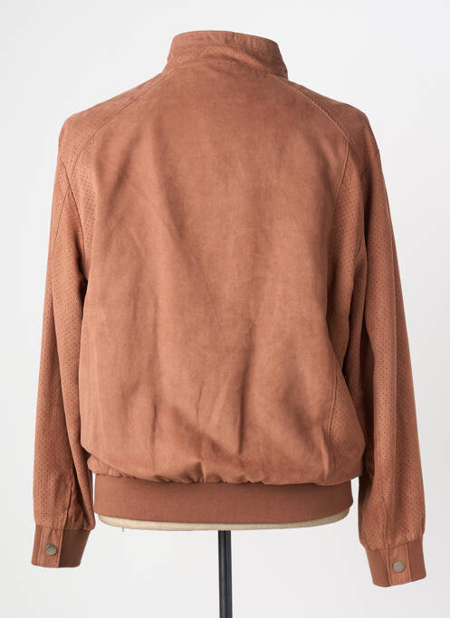 Blouson poches marron TERRITOIRE D'HOMME homme
