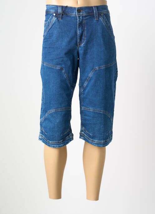 Pantacourt poches taille normale bleu MUSTANG homme