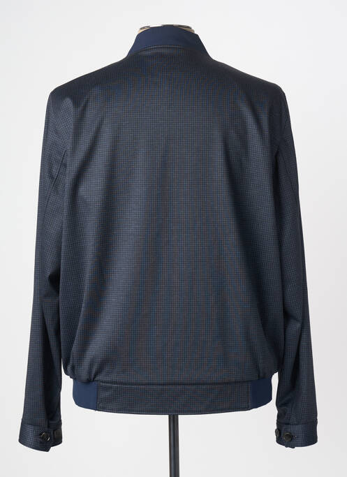 Veste casual coupe droite bleu TERRITOIRE D'HOMME homme