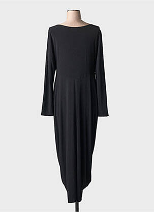Robe longue manches longues manches longues noir JOSEPH RIBKOFF femme