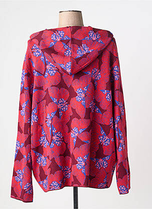 Gilet manches longues coupe cintrée rouge ELENA MIRO femme