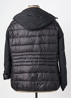 Doudoune poches a capuche noir ELENA MIRO femme