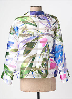 Veste chic col v blanc JOSEPH RIBKOFF femme