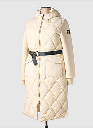 Doudoune poches sans capuche beige LOLA CASADEMUNT femme