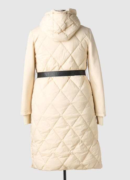 Doudoune poches sans capuche beige LOLA CASADEMUNT femme