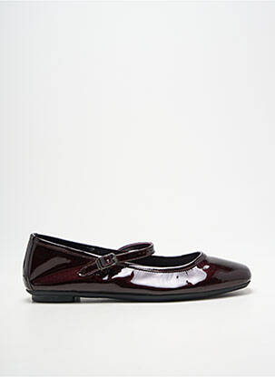 Ballerines matière lisse talon plat jusqu'à 3cm violet REQINS femme