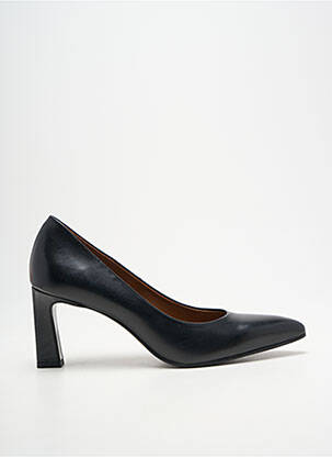 Escarpins tissage satiné talon de 7 à 9cm noir MURATTI femme