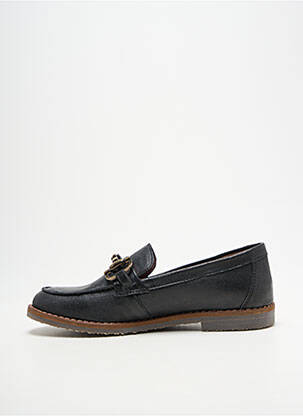 Mocassins matière lisse talon plat jusqu'à 3cm noir ALIWELL femme