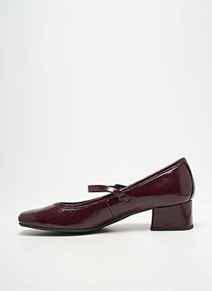 Ballerines type de semelle amortissante talon plat jusqu'à 3cm violet REQINS femme