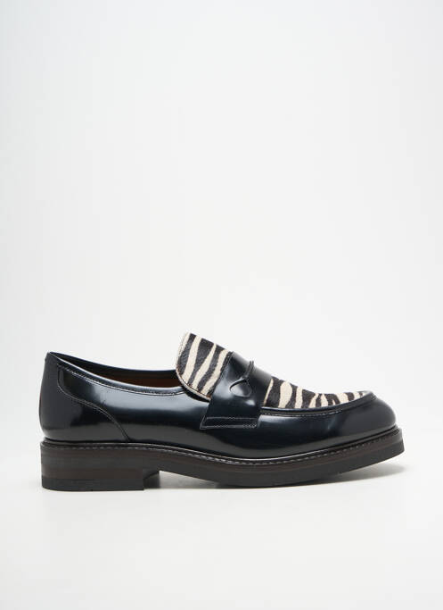 Mocassins matière lisse talon plat jusqu'à 3cm noir MURATTI femme
