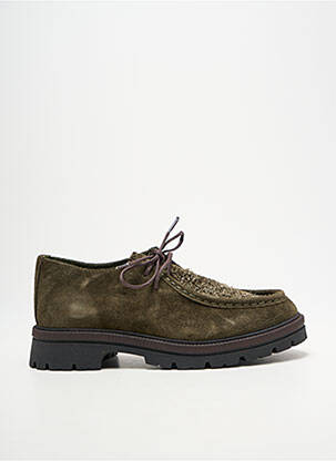 Derbies type de semelle amortissante talon plat jusqu'à 3cm vert COCO ET ABRICOT femme